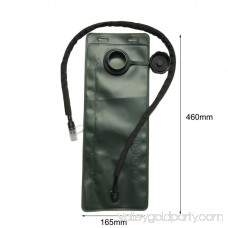 Water Bag 3L Hydration Water Bag Survival Water Pouch For Camping Hiking Climbing Green